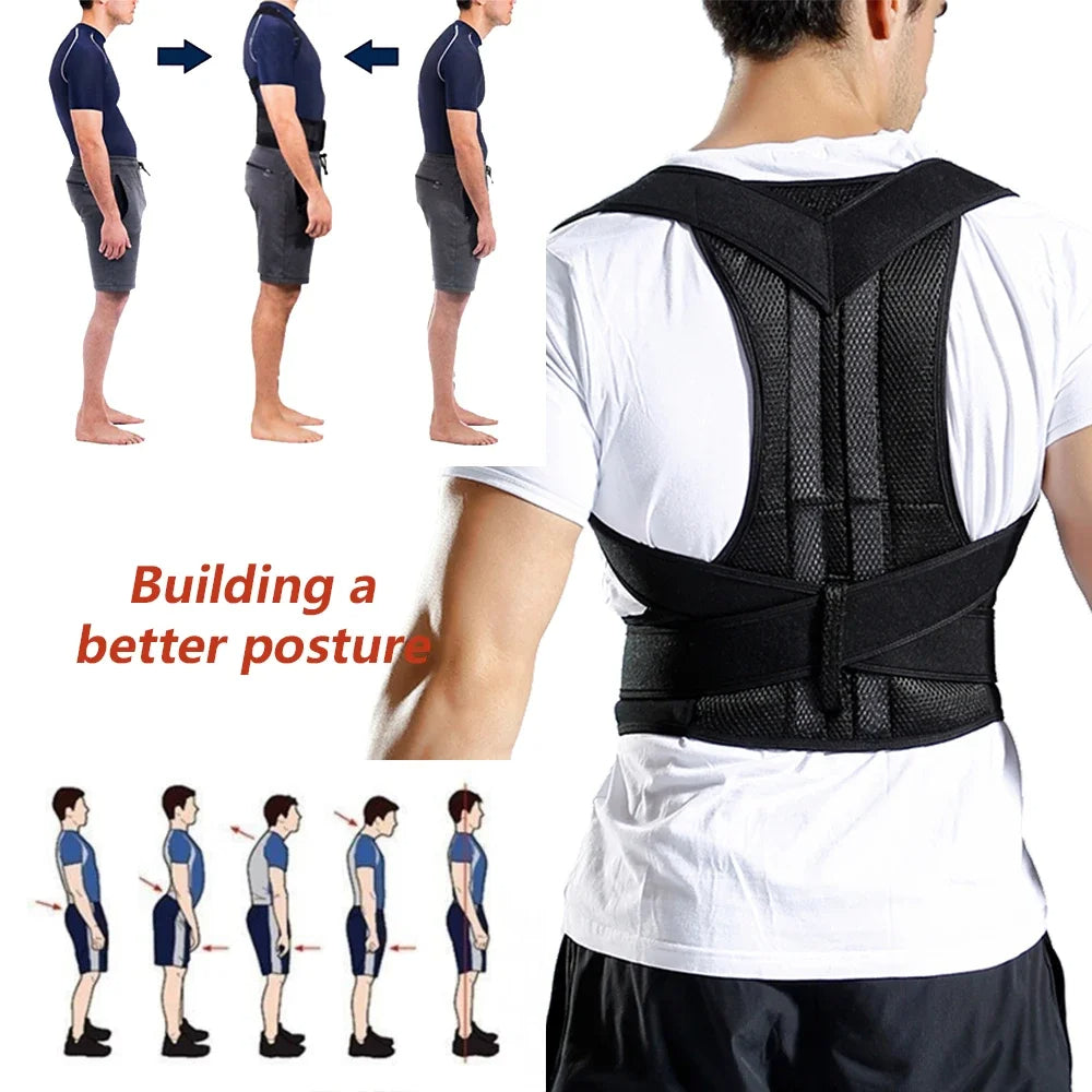 Corrector de Postura Unisex 🧍♂️ Mejora tu Espalda y Postura Diaria