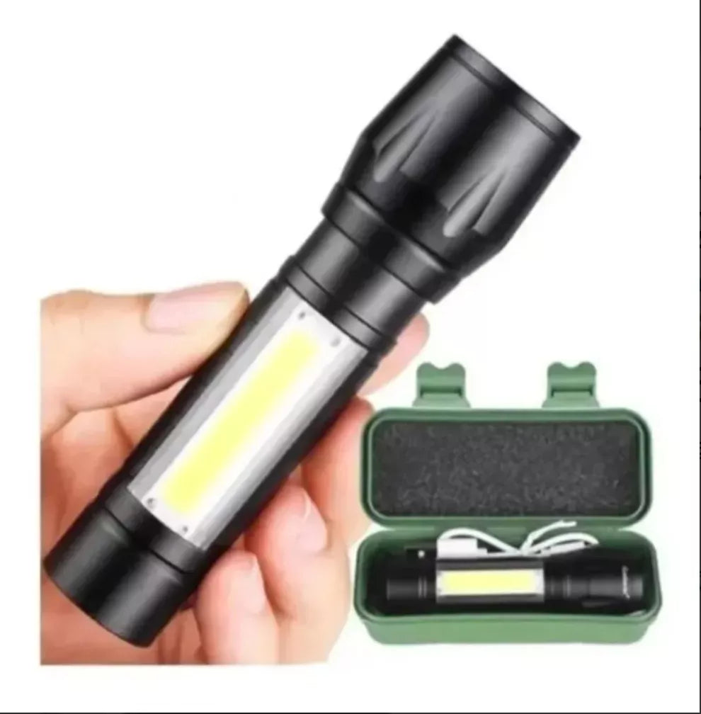 Linterna Táctica de Alta Potencia 🔦 Ilumina Hasta Donde Otras No Llegan