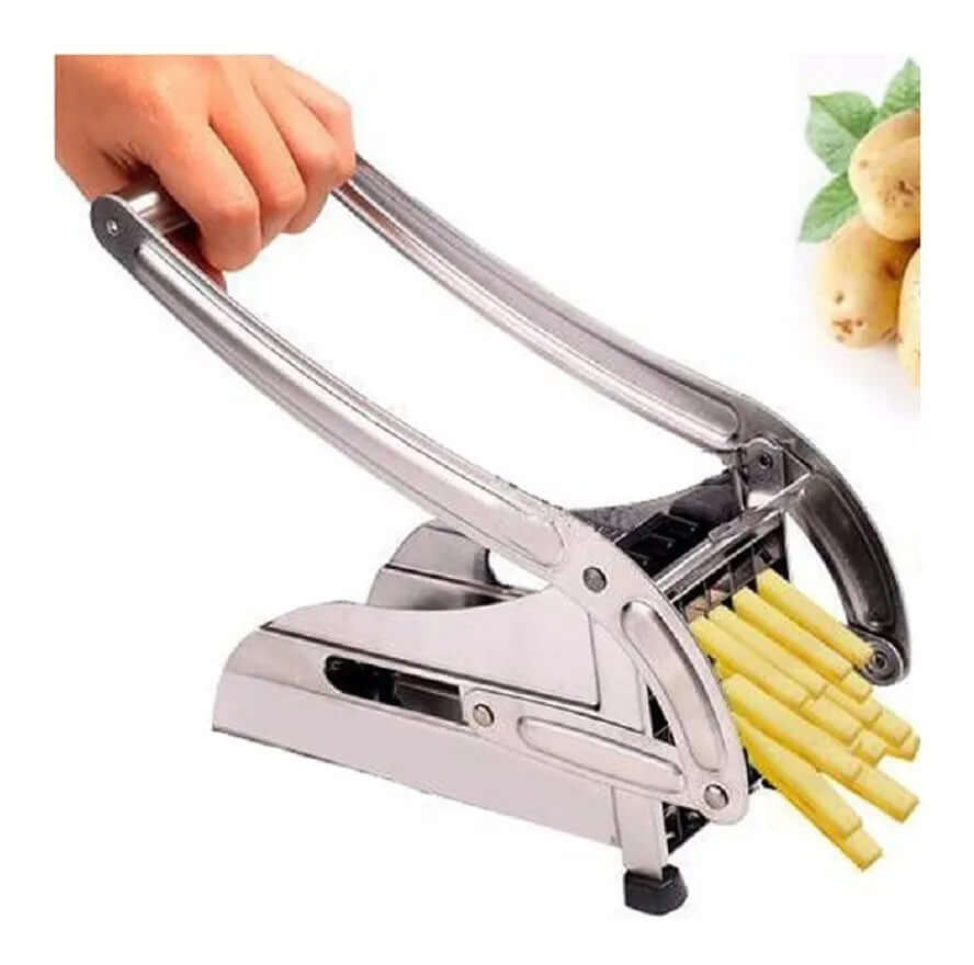 Cortador de Papas a la Francesa 🍟 Acero Inoxidable y Fácil de Usar