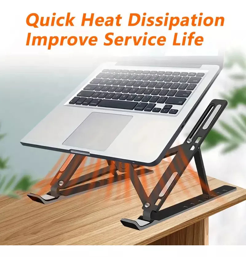 Soporte Plegable para Laptop 9–15” Ergonómico y Portátil 🧑💻