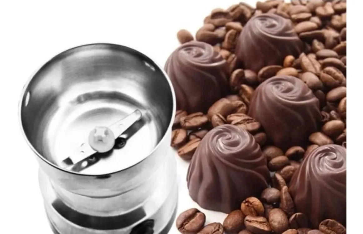 Molino Eléctrico para Café y Especias ☕⚡ Rápido y Potente