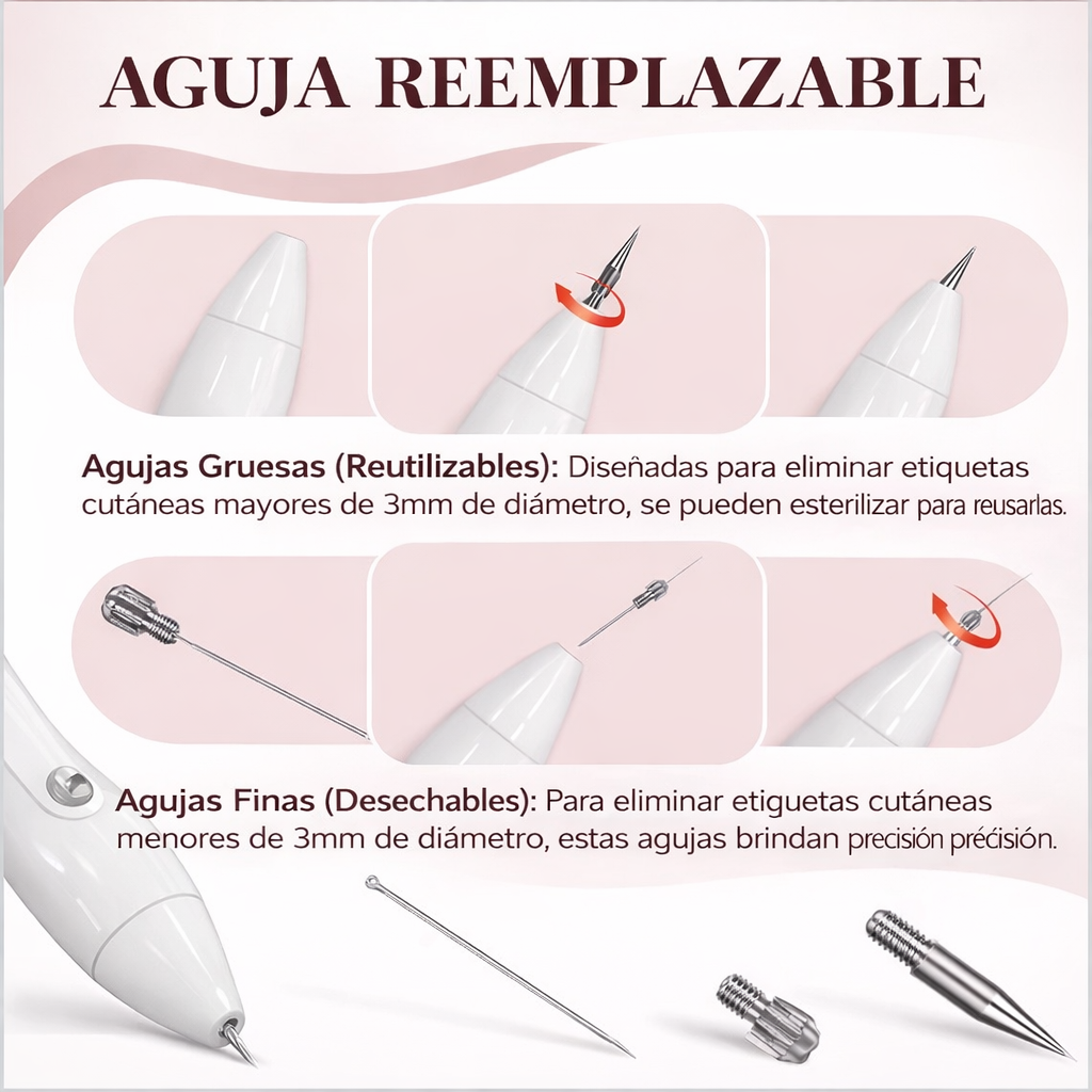 Removedor Cauterizador Quita Verrugas Pecas De Plasma Láser