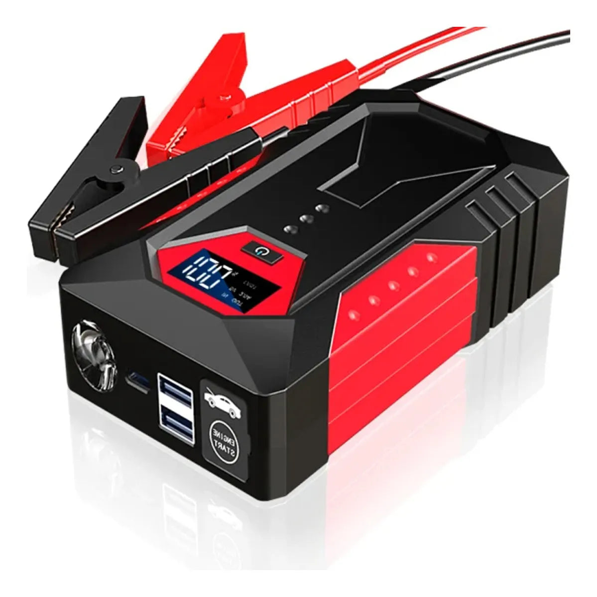 ⚡🚗 Arrancador de Batería Portátil 12V para Carro y Moto – Emergencia al Instante