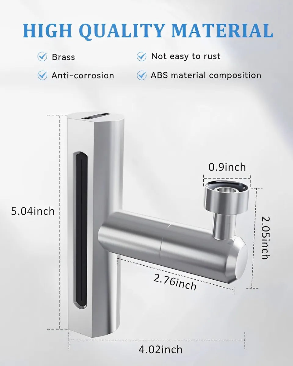 Grifo Extensor Multifuncional 🚰 Llave Tipo Cascada con 3 Modos de Agua