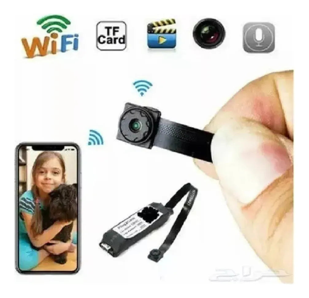 Mini Cámara WiFi HD 📷 Monitoreo en Tiempo Real desde el Celular