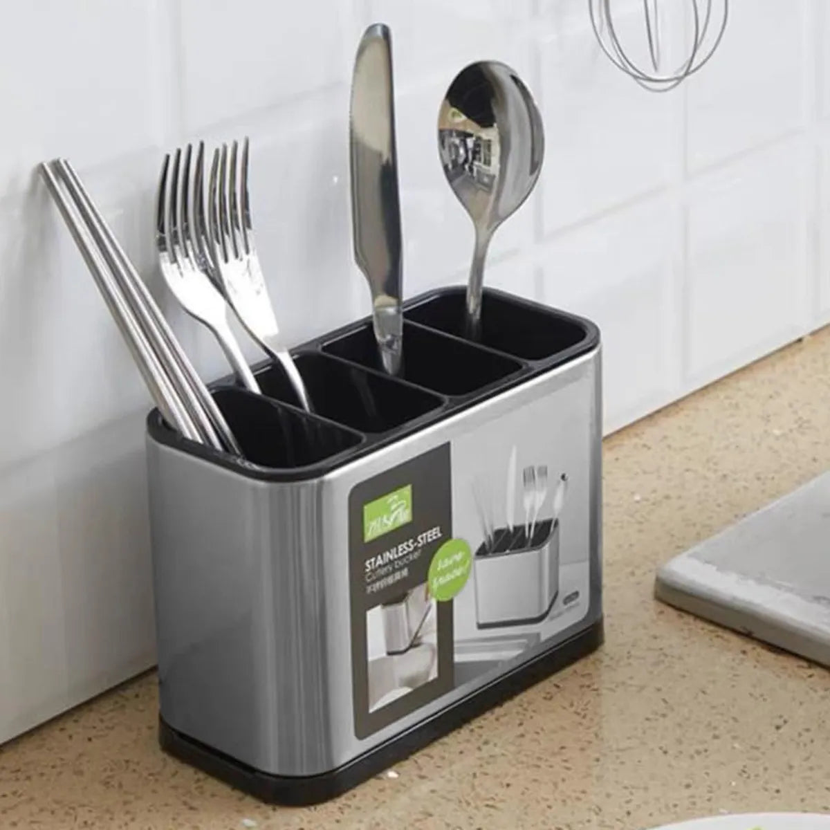 Portacubiertos Organizador de Cocina 🍴 Orden y Estilo en tu Cajón