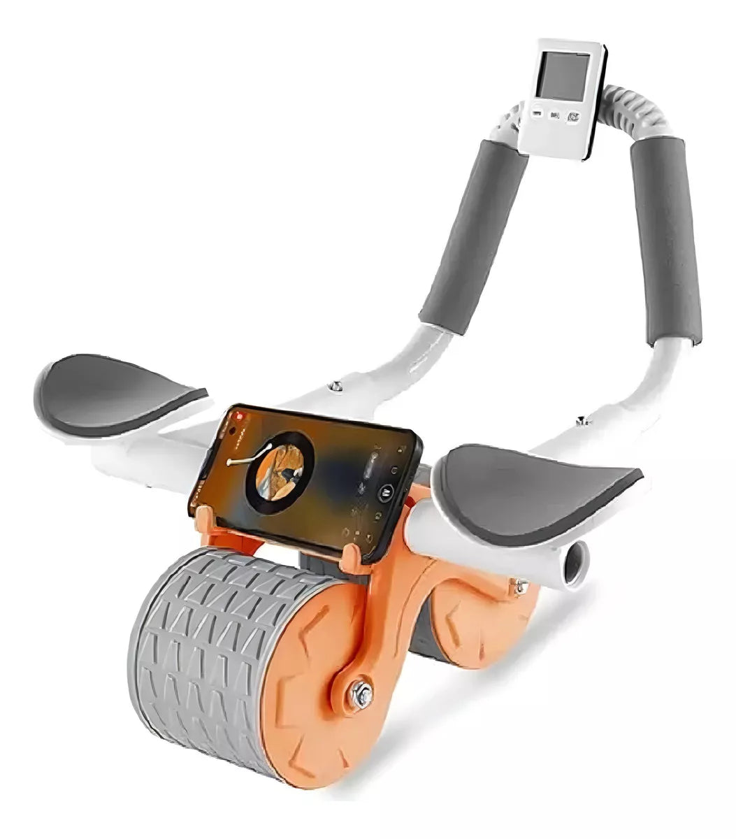 Rueda Abdominal con Rebote Automático 💪 Ejercita el Abdomen en Casa