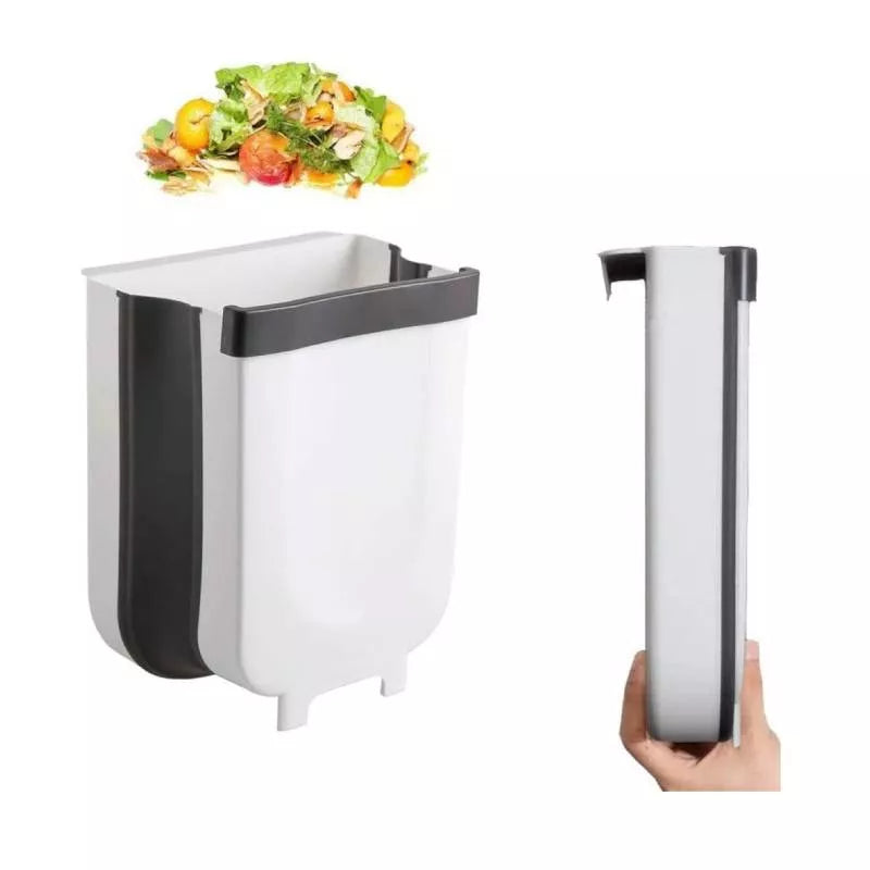 Basurero Plegable para Cocina 🗑️ Ahorra Espacio y Mantén Todo Limpio