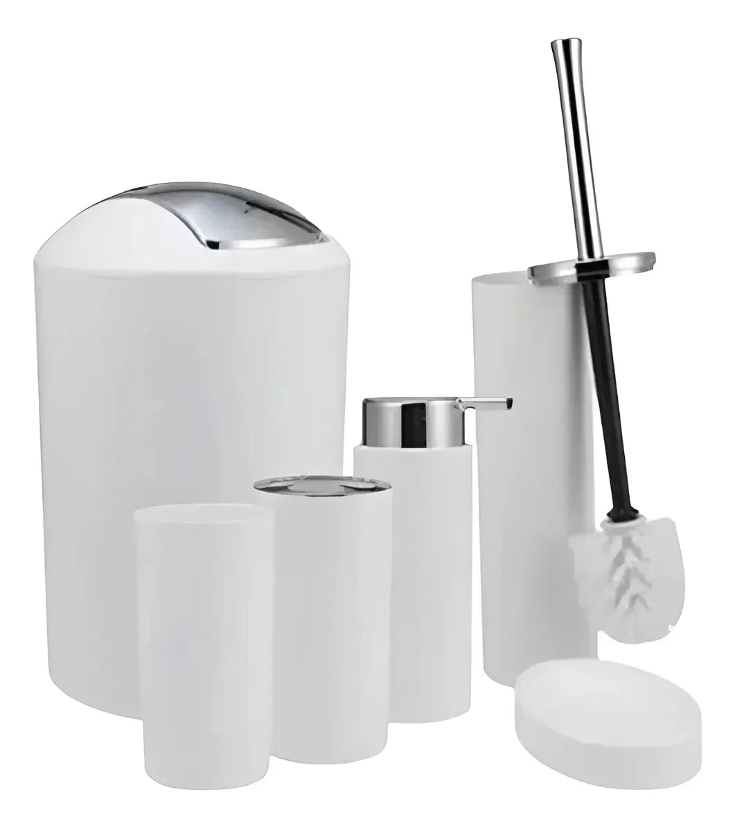 Kit de Accesorios para Baño 🛁✨ Elegante y Funcional | 6 Piezas