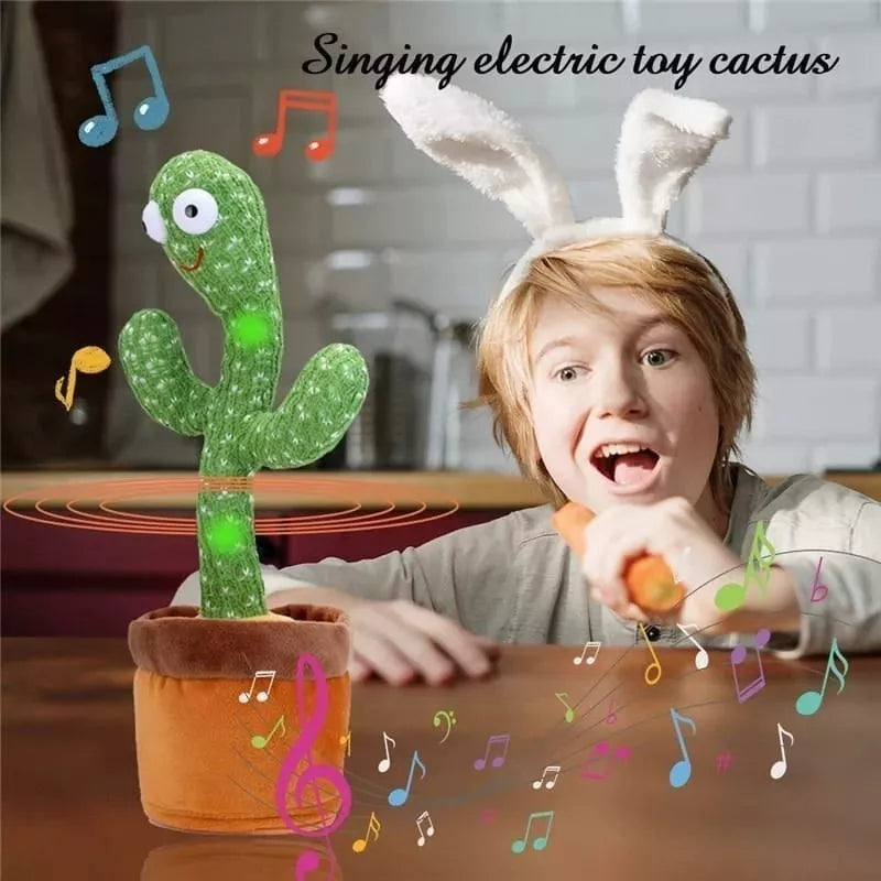 Cactus Bailarín Interactivo 🌵🎶 Imita Voz, Canta y Baila