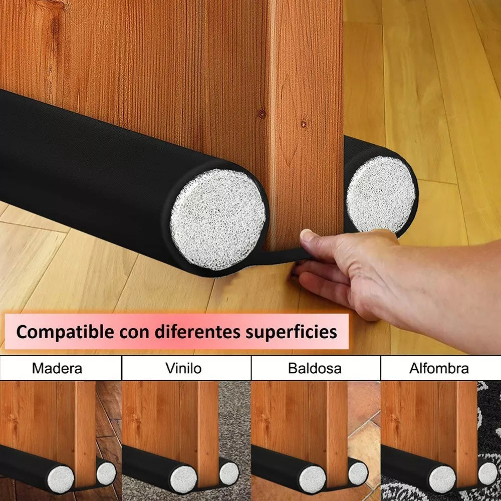 Burlete Protector para Puerta 🚪 Bloquea Polvo, Insectos y Ruido