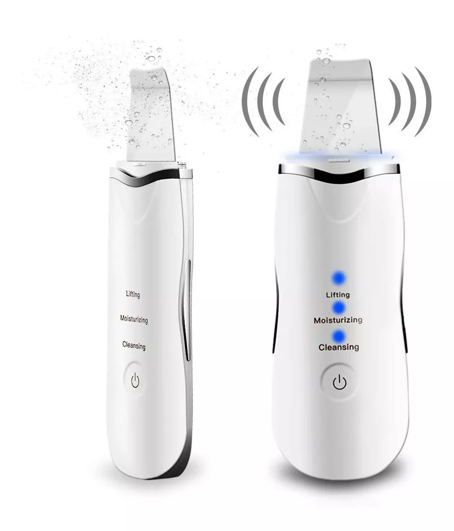 Espátula Facial Ultrasónica ✨ Limpiador Profundo de Piel