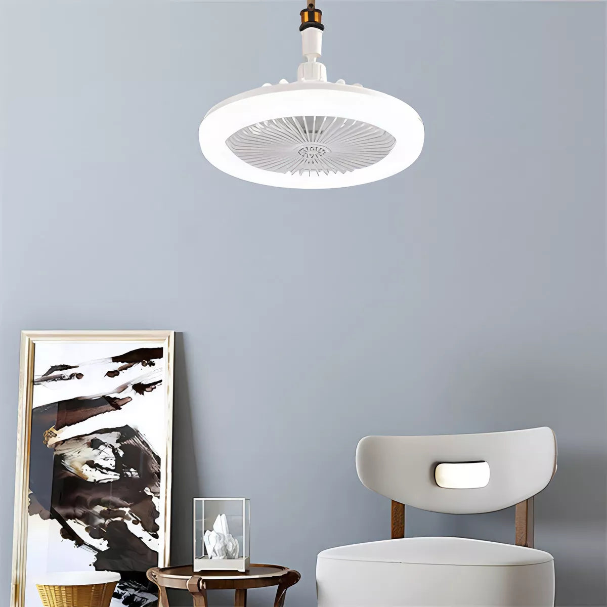 Ventilador de Techo con Lámpara 💡 Control Remoto y Fácil Instalación