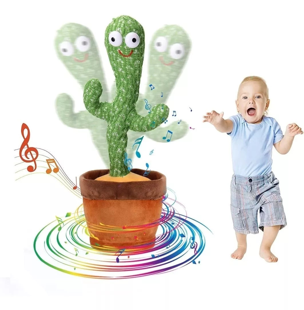 Cactus Bailarín Interactivo 🌵🎶 Imita Voz, Canta y Baila
