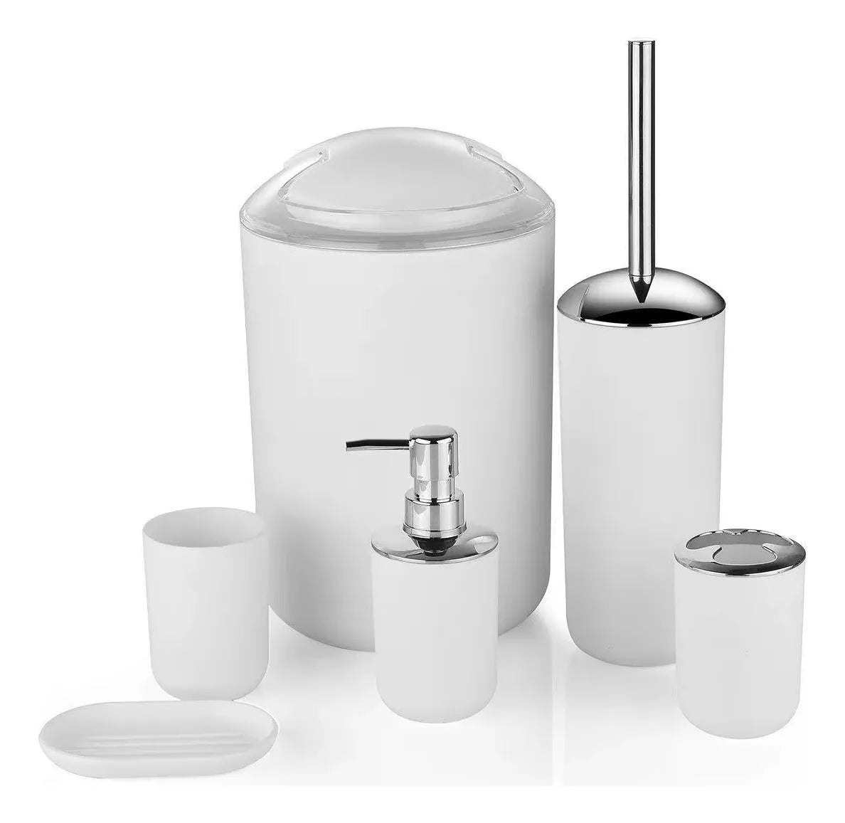 Kit de Accesorios para Baño 🛁✨ Elegante y Funcional | 6 Piezas
