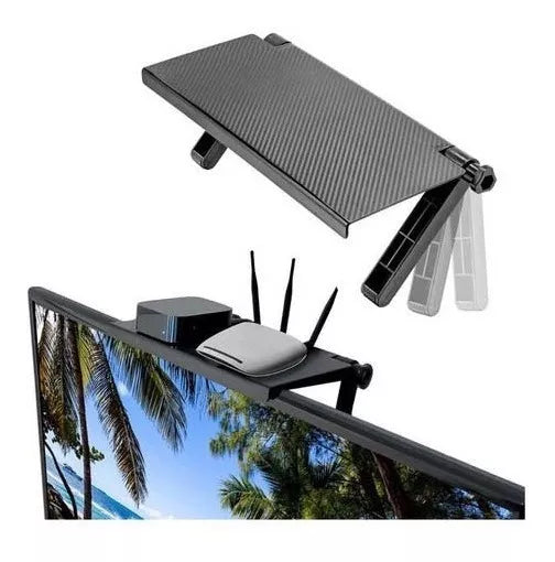 Repisa Ajustable para TV 📺 Soporte Plegable Ahorra Espacio