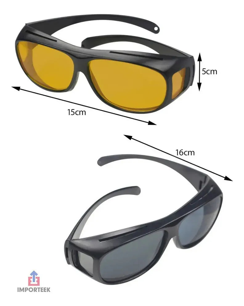 Gafas de Conducción Nocturna HD Vision 🌙 Reduce Reflejos y Mejora la Visibilidad