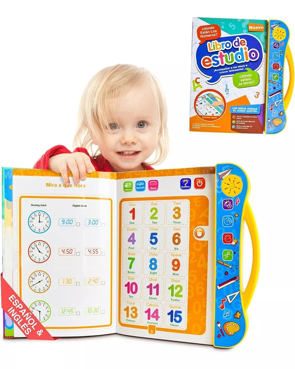 Libro Interactivo para Niños 📚✨ Sonidos en Inglés y Español