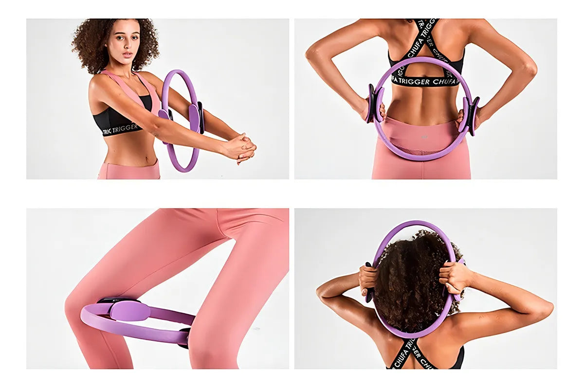 Aro de Pilates con Resistencia š Tonifica Cuerpo y Fortalece MĆŗsculos FĆ”cil