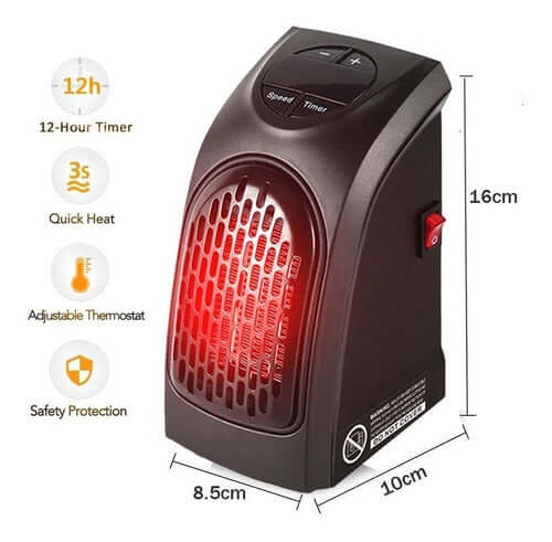 Calentador Portátil Handy Heater 🔥 Calefacción Rápida con Control Remoto