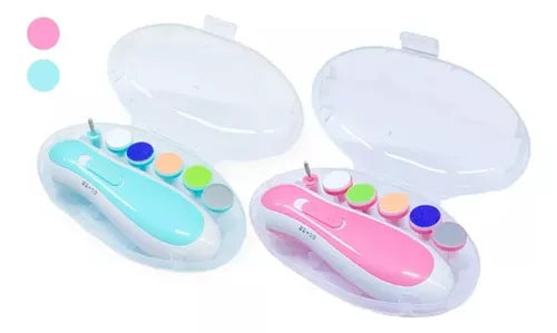 Pulidor de Uñas Eléctrico para Bebé 👶 Lima Segura y Suave para Recién Nacidos