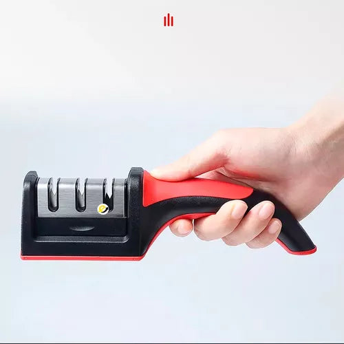Afilador de Cuchillos Profesional 🔪 Afila en Segundos con Sistema de 3 Niveles
