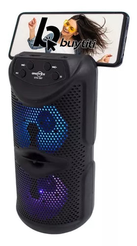 Parlante Portátil Bluetooth Greatnice 🔊 Doble Parlante Sonido Potente