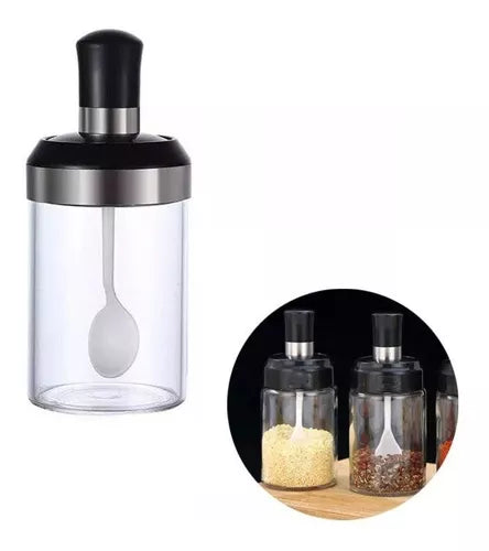 Condimentero Giratorio de Cocina 🧂 Organiza tus Especias (6 Frascos)