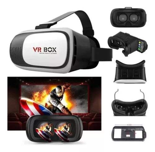 Gafas de Realidad Virtual VR Box 3D con Control Bluetooth 🎮