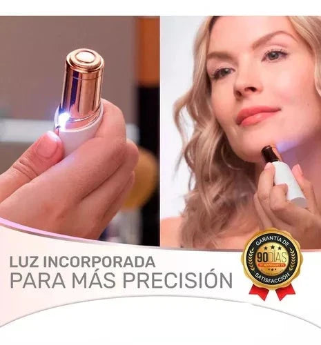 Depiladora Facial Eléctrica Recargable USB – Piel Suave y Sin Dolor ✨