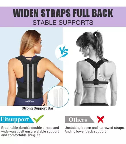 Corrector de Postura Lumbar Magnético – Alivio de Espalda y Mejor Postura 🧍♂️