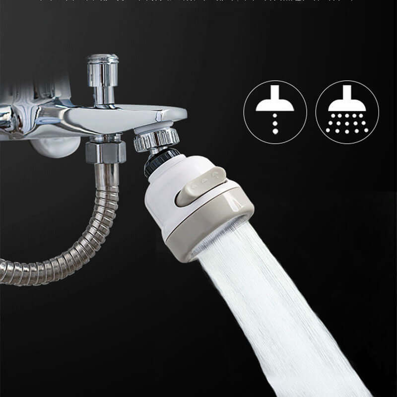 Cabezal Giratorio 360° para Grifo 🚰 Ahorra Agua y Facilita el Lavado