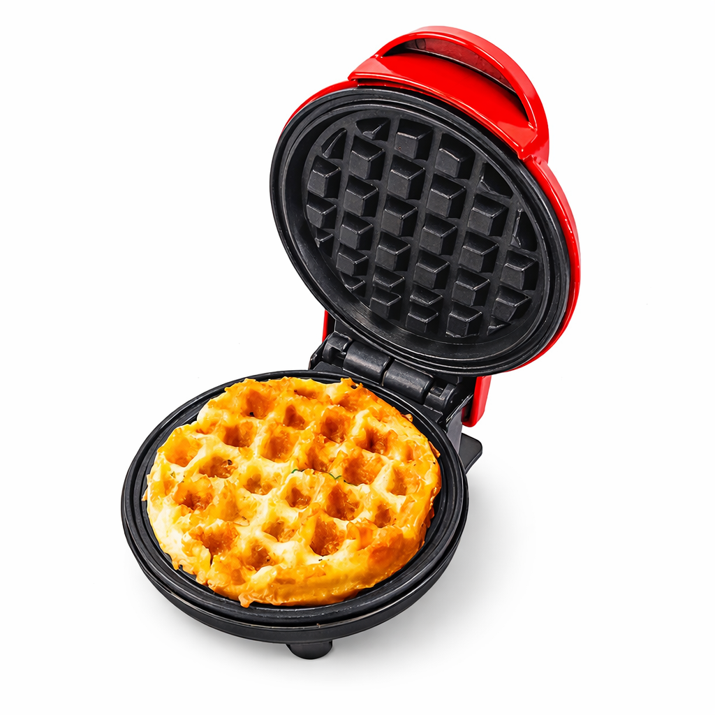 Mini Waflera Personal 🧇 Waffles Caseros en Minutos