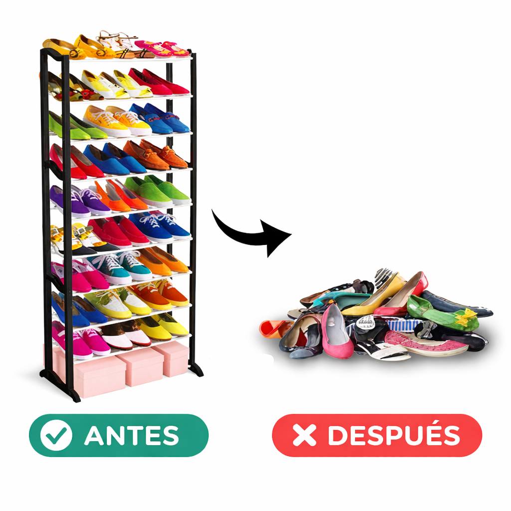 Zapatero Organizador de 10 Niveles š Guarda hasta 30 Pares