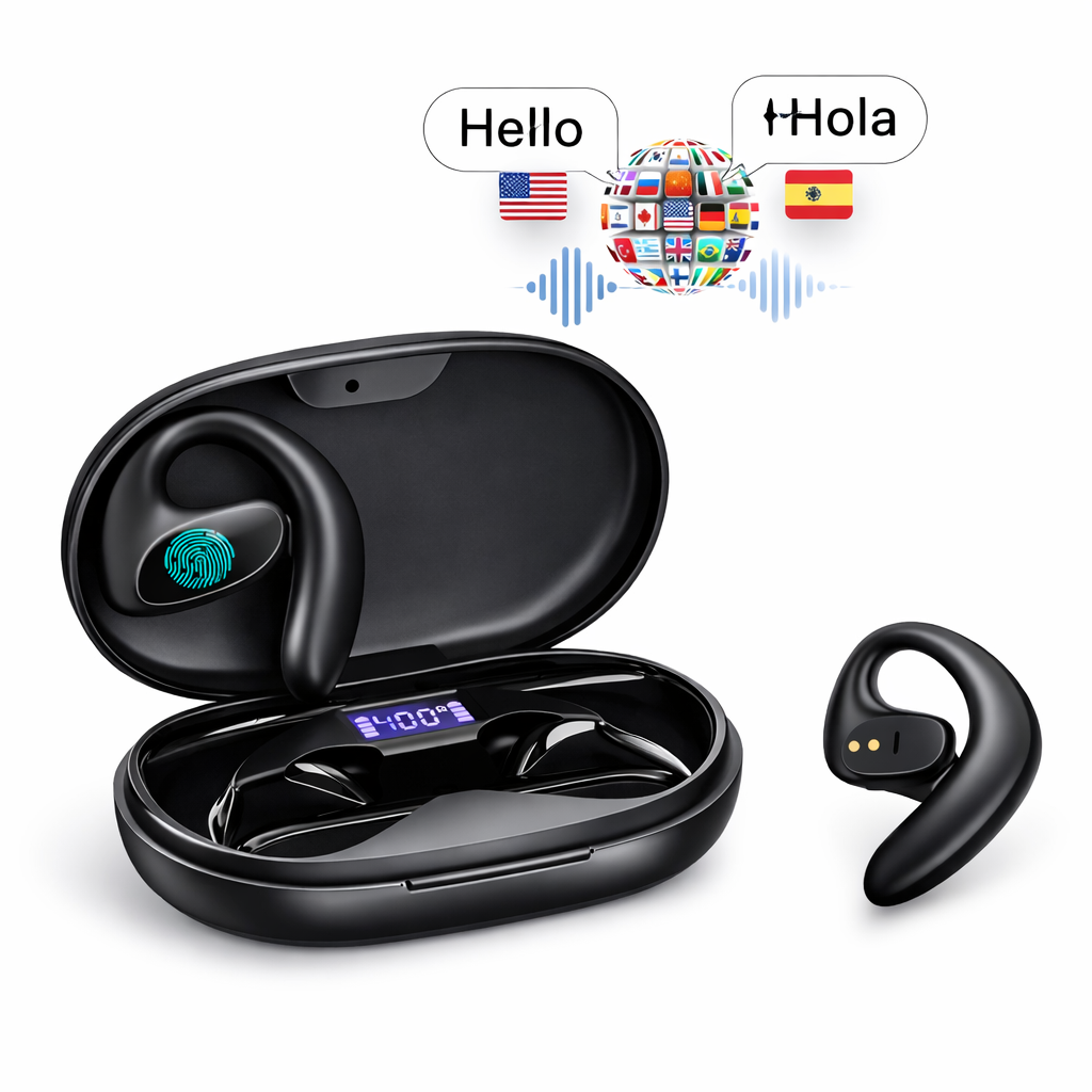 Audífonos Traductor de Idiomas Inalámbricos – Traducción en Tiempo Real 🌍