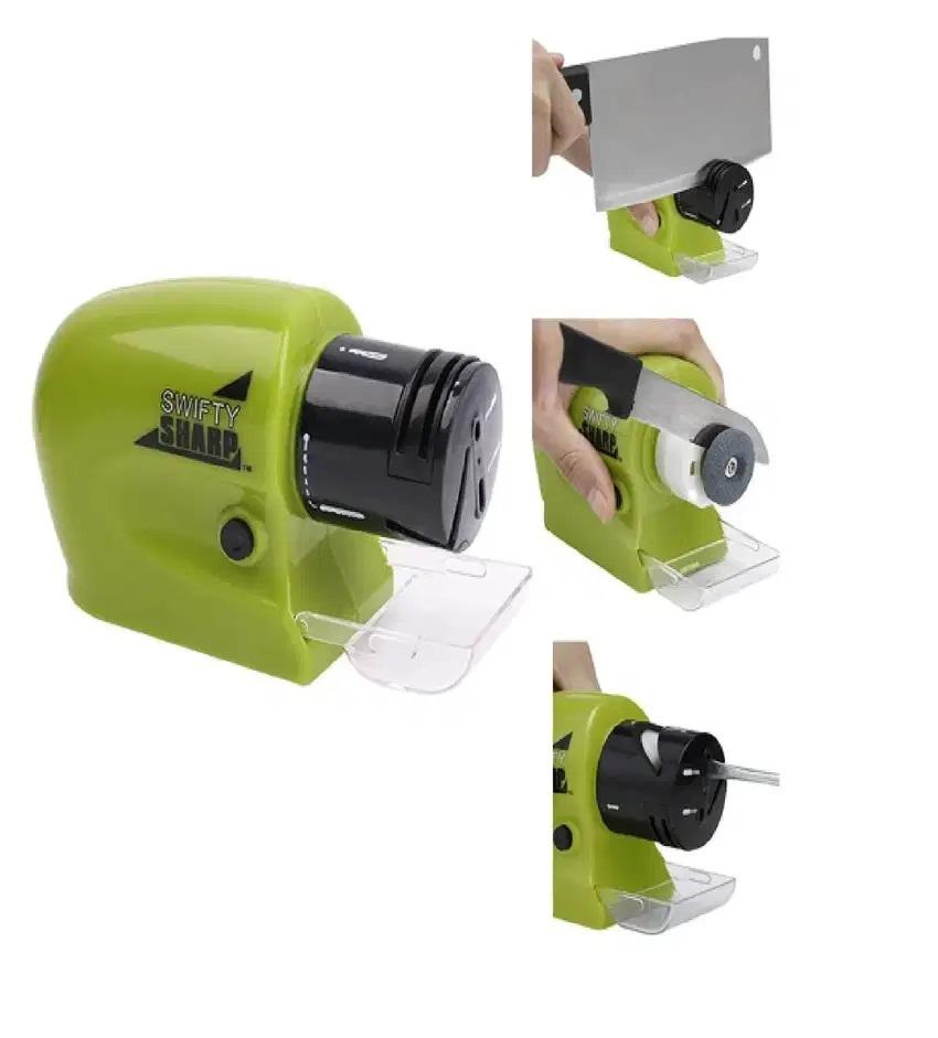 Afilador Eléctrico Multifuncional 🔪 Para Cuchillos y Tijeras