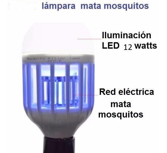 Bombillo Mata Mosquitos LED 🦟 Elimina Insectos sin Químicos