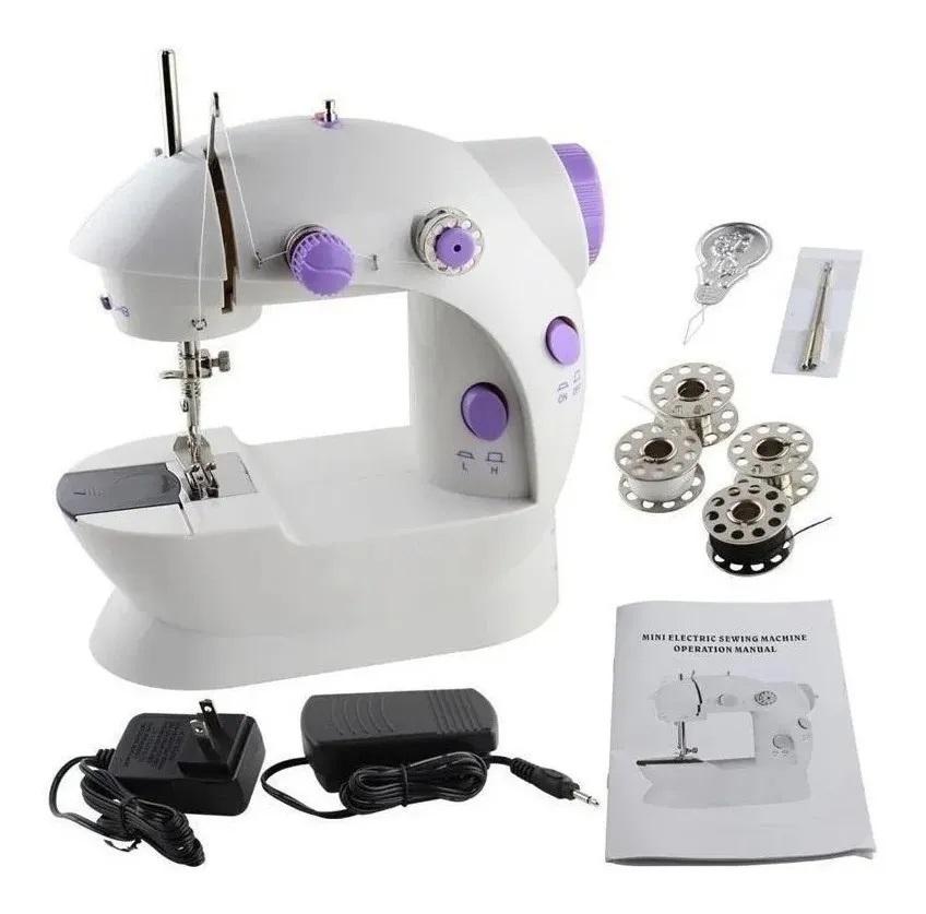Mini Máquina de Coser Portátil 🧵 Ideal para Arreglos Rápidos en Casa