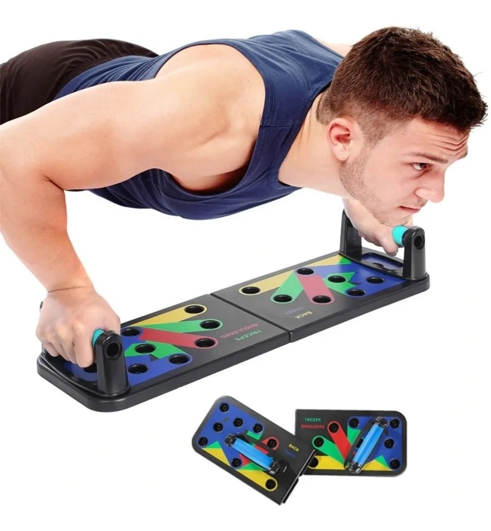 Tabla Push Up đȘ Entrena Pecho, Brazos y Abdomen en Casa