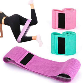 Bandas Elásticas de Resistencia para Glúteos 🍑 Set de 3 Bandas Fitness para Ejercicio