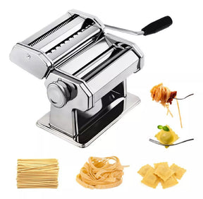 Máquina para Hacer Pasta Casera 3 en 1 🍝 Acero Inoxidable