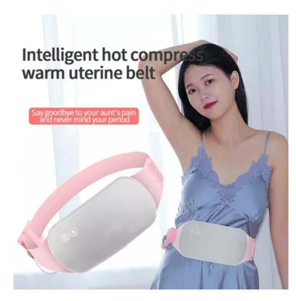 Almohadilla Térmica Eléctrica Menstrual – Alivio Rápido del Dolor 💗