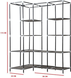 Closet Organizador Esquinero 👕 Aprovecha al Máximo tu Espacio con Gran Capacidad