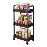 Organizador Multiusos 3 Niveles con Ruedas 🛒 Resistente y Fácil de Mover