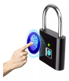 Candado con Huella Digital 🔐 Seguridad sin Llaves y Recargable