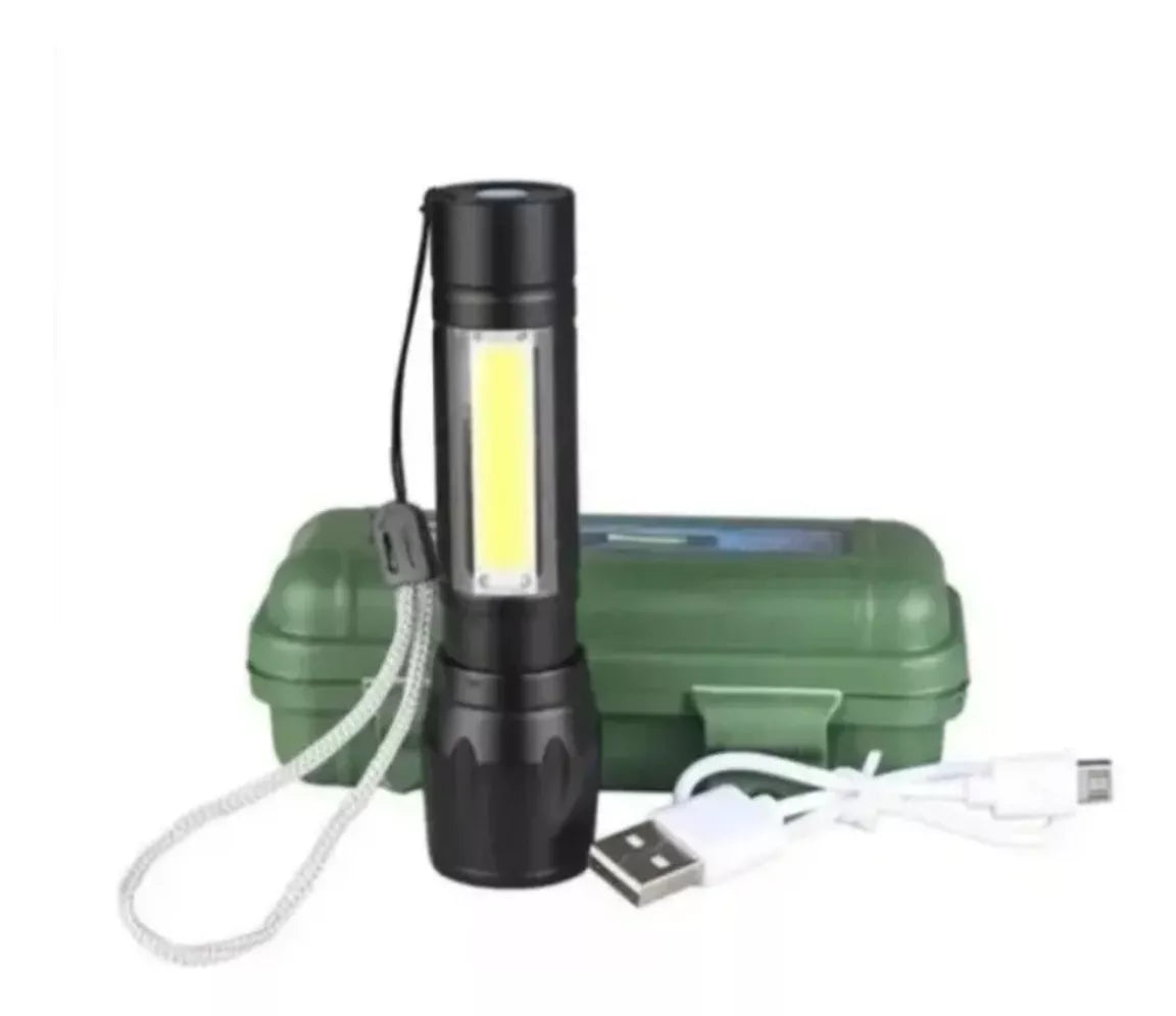 Linterna Táctica de Alta Potencia 🔦 Ilumina Hasta Donde Otras No Llegan