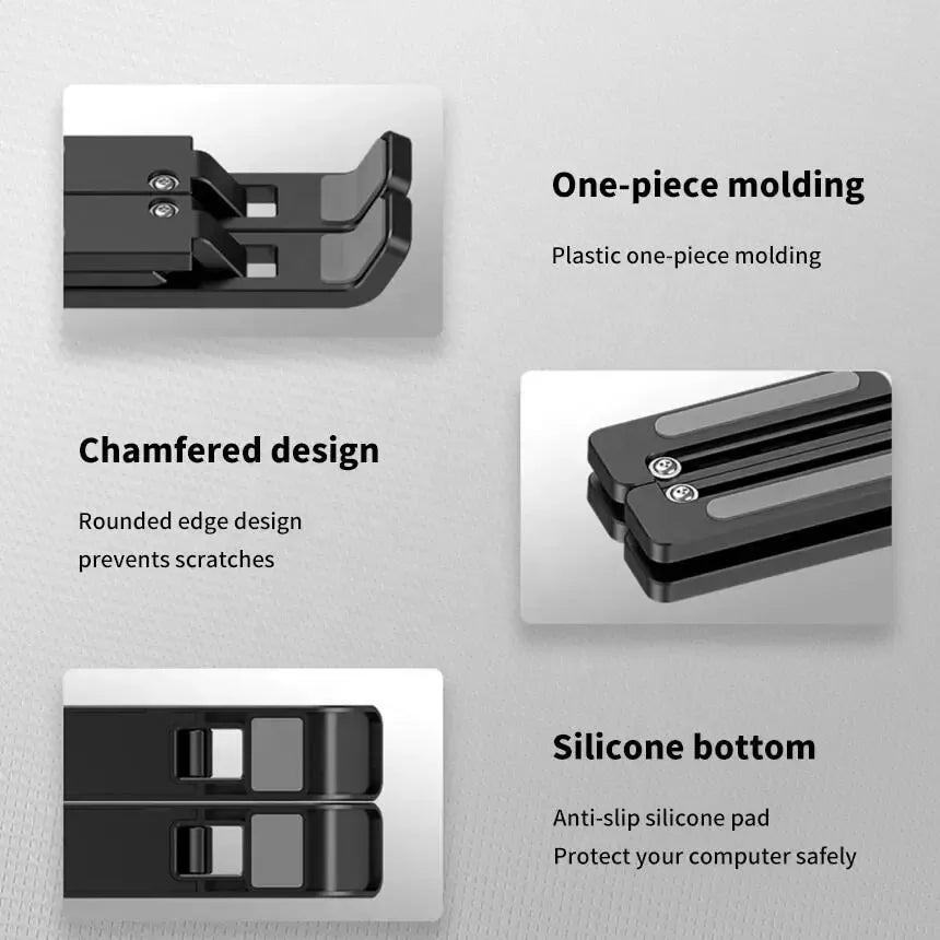 Soporte Plegable para Laptop 9–15” Ergonómico y Portátil 🧑‍💻