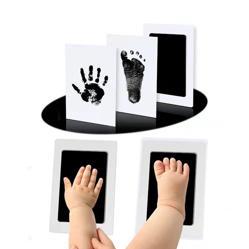 Kit de Huellas para Bebé 👶🖐️ Recuerdo para Toda la Vida