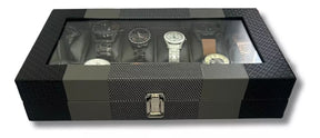 Estuche de Lujo para Relojes ⌚ Organizador x12 Puestos