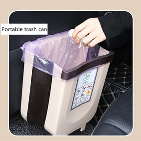 Basurero Plegable para Cocina 🗑️ Ahorra Espacio y Mantén Todo Limpio